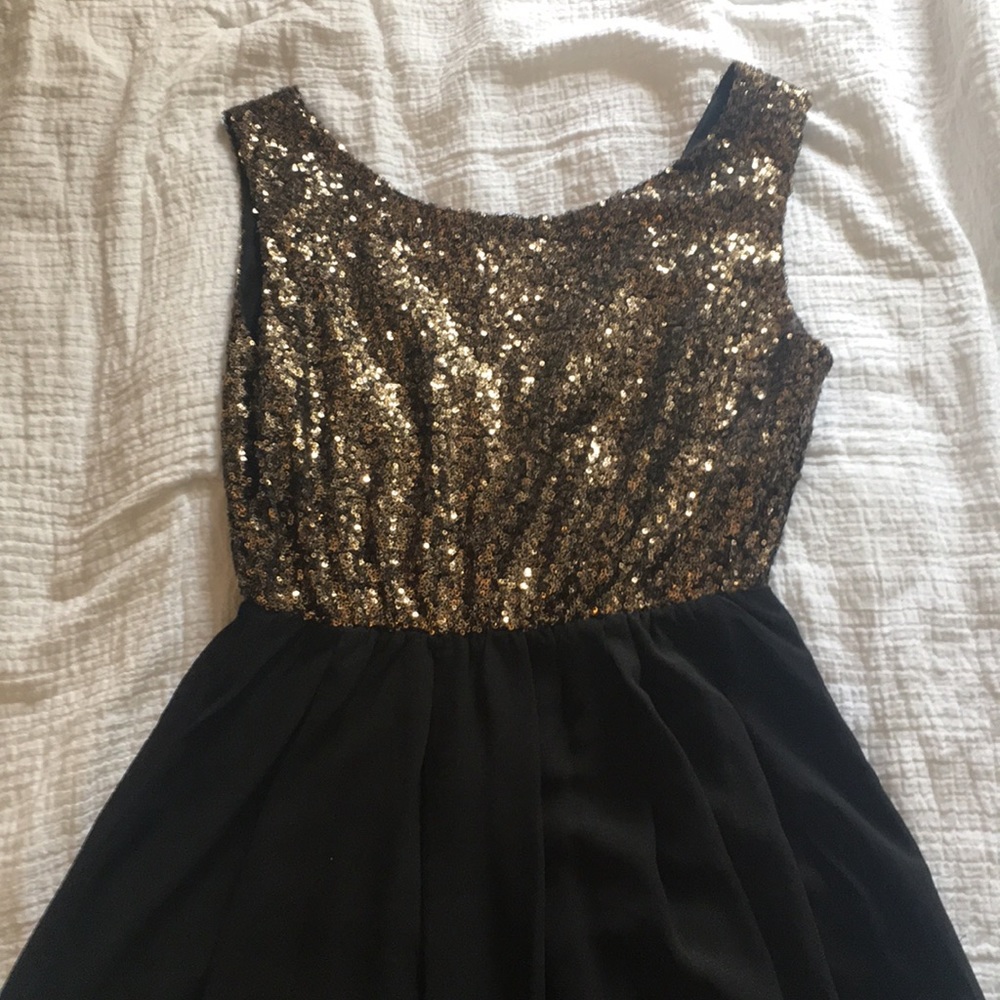 Sequined Cocktail Dress